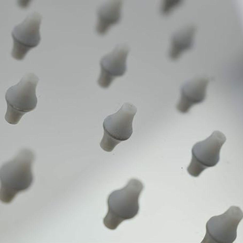 Ducha Quadrada Slim 20x20cm Com Braço 40cm Inox Prata Domum - 3