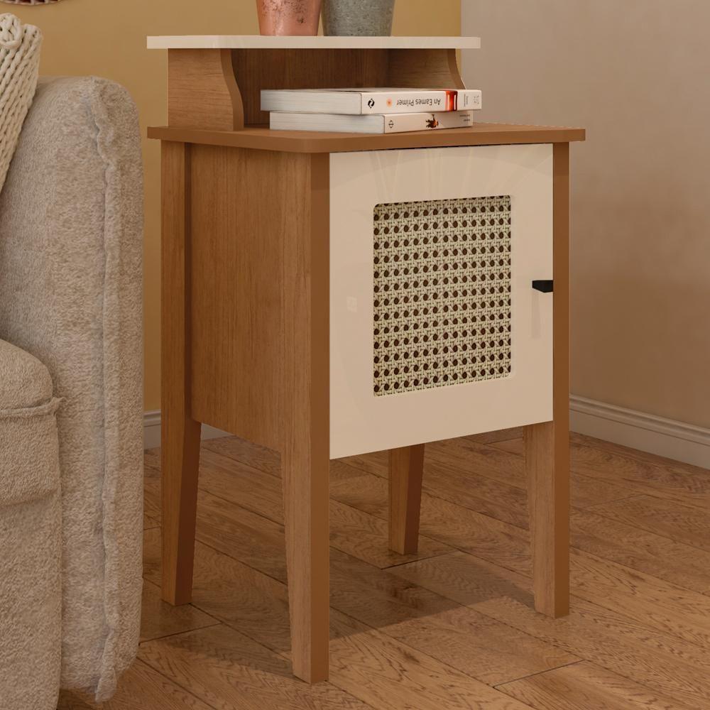 Mesa De Apoio Mdf Sala 43 Cm 4677 Cinamomo Off White Arly Cinamomo Off White - 6