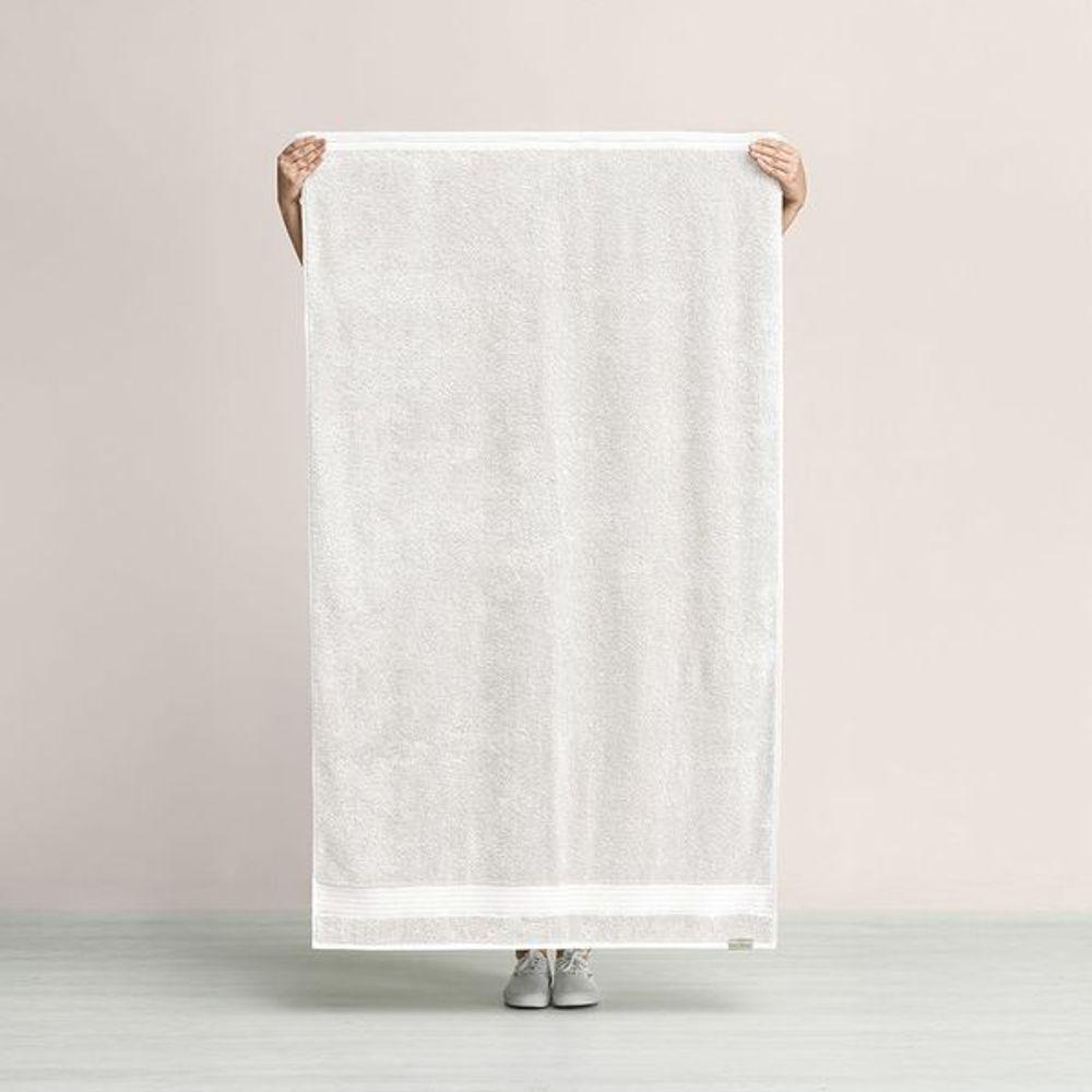 Toalha Banhão Fio Penteado 100% Algodão Magna Branco - 5