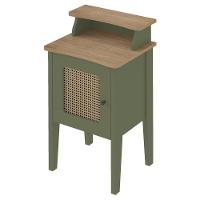 Mesa De Apoio Mdf Sala 43 Cm 4533 Menta Carvalho Arly Menta Carvalho - 1
