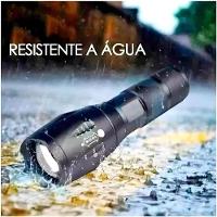 Lanterna Tática X900 Militar Profissional Recarregável Usb Super Potente Zoom Led E Sinalizador