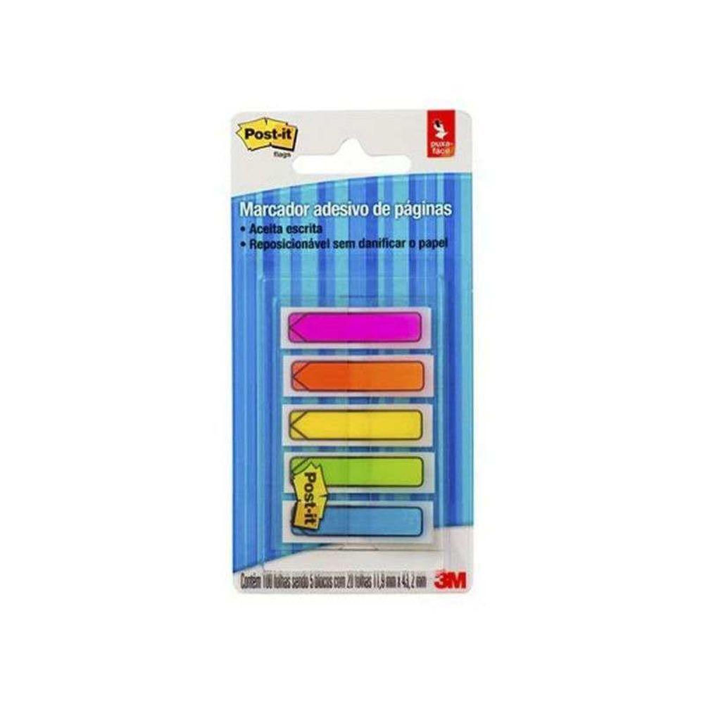 Post-it Flags Setas 5 Cores 100 Folhas - 1