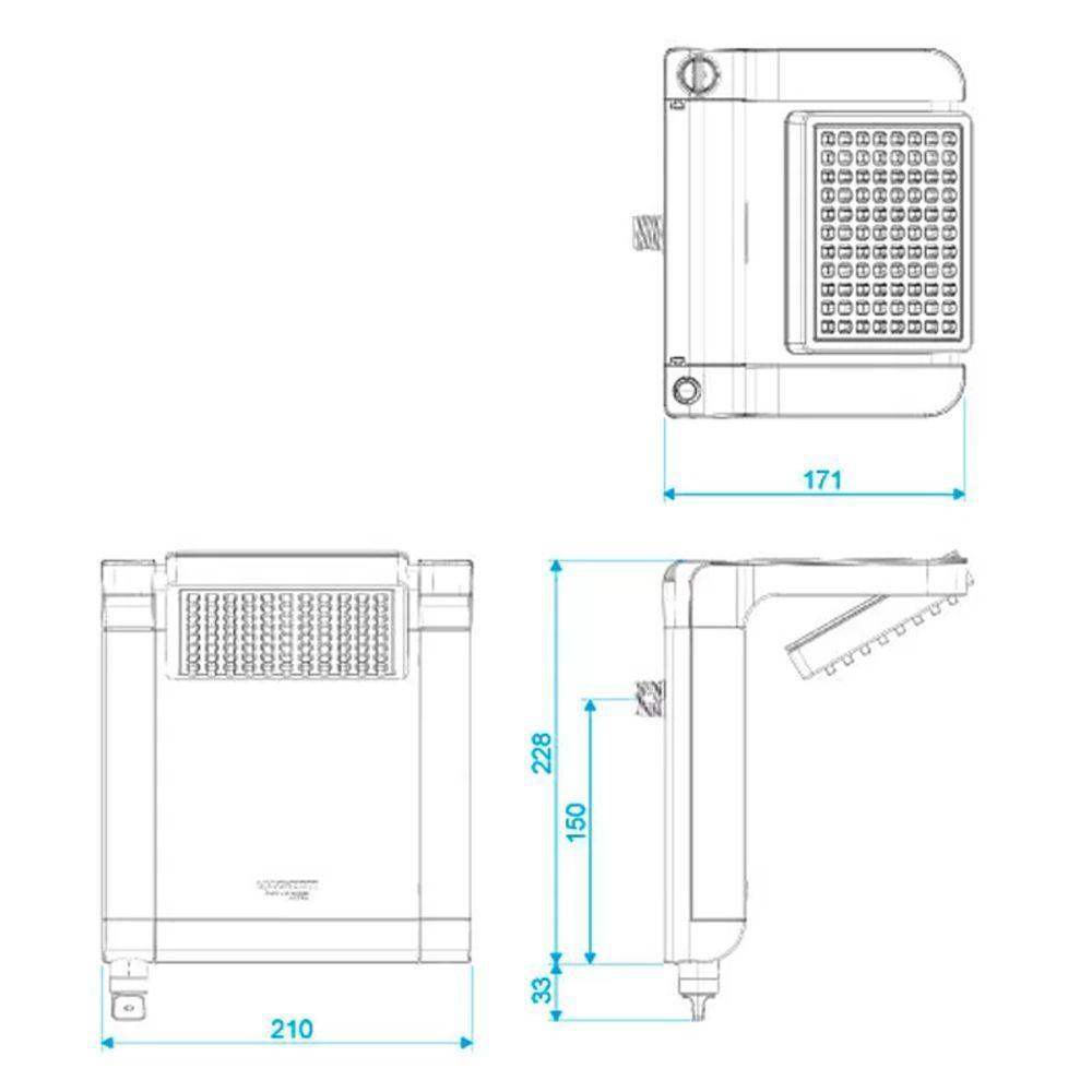 Ducha Acqua Star Branco Com Cromado 7800W Lorenzetti 220V - 4