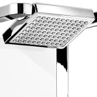 Ducha Acqua Star Branco Com Cromado 7800W Lorenzetti 220V - 2