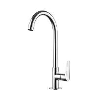 Torneira Para Lavatório De Bancada Bica Alta Lorenjoy Cromada Lorenzetti - 1