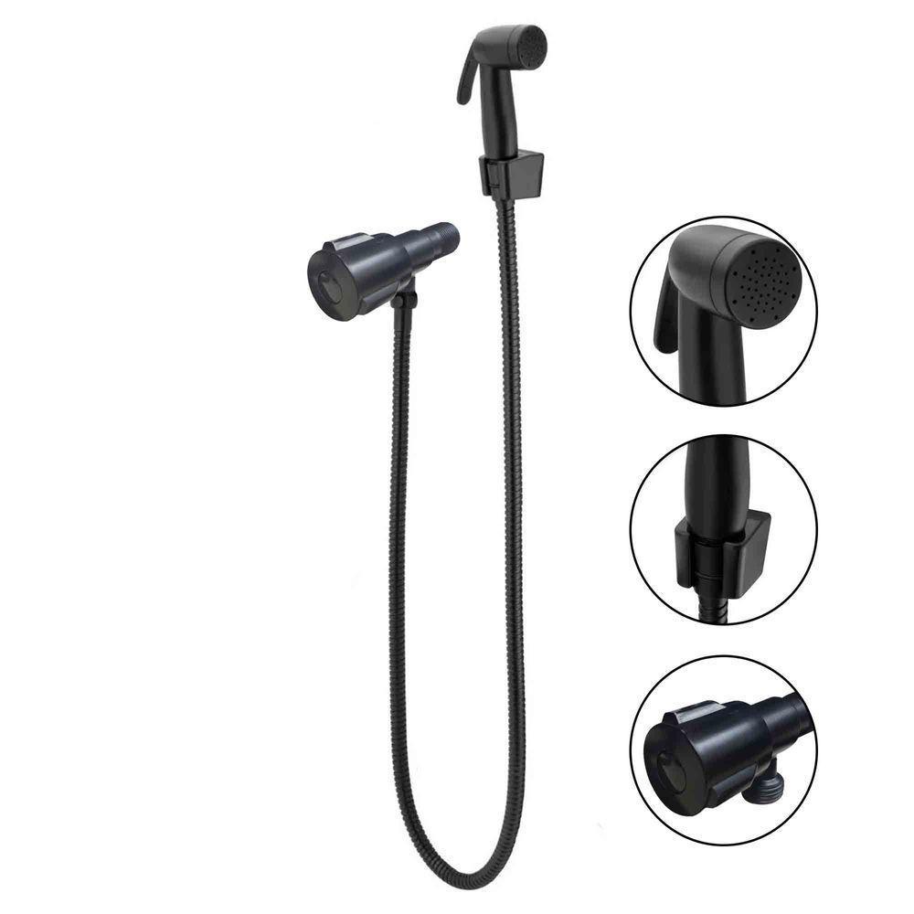 Ducha Higienica Fosco Chuveirinho Flexivel Mangueira Banheiro Suporte Box Casa Completa Lavabo - 1