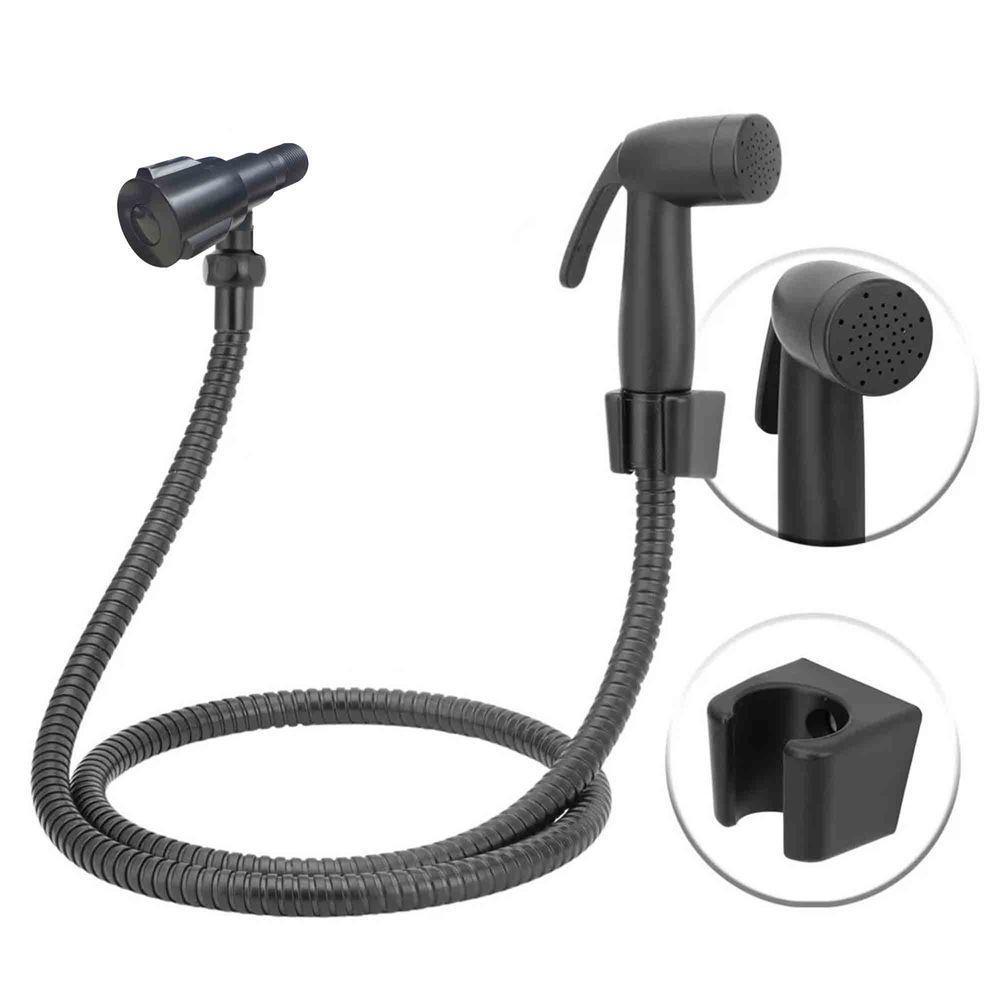 Ducha Higienica Fosco Chuveirinho Flexivel Mangueira Banheiro Suporte Box Casa Completa Lavabo - 6