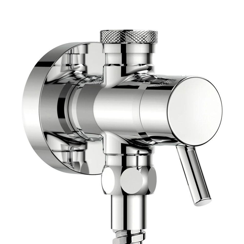 Ducha Higiênica Docol Nova Lóggica Com Registro E Derivação Chrome - 3