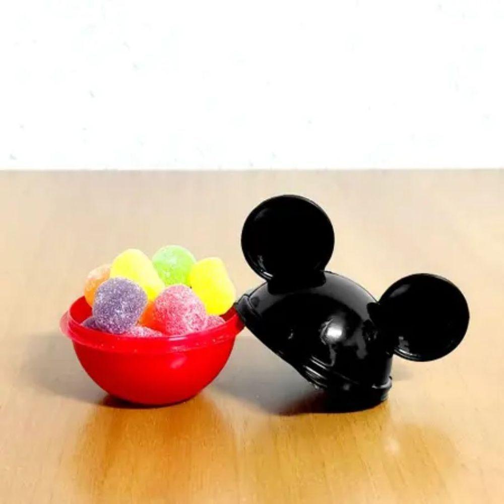 Kit 4 Porta Objetos Lembrancinha Aniversário Mickey 220ml - Plasútil - 2