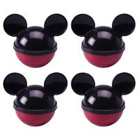 Kit 4 Porta Objetos Lembrancinha Aniversário Mickey 220ml - Plasútil - 1