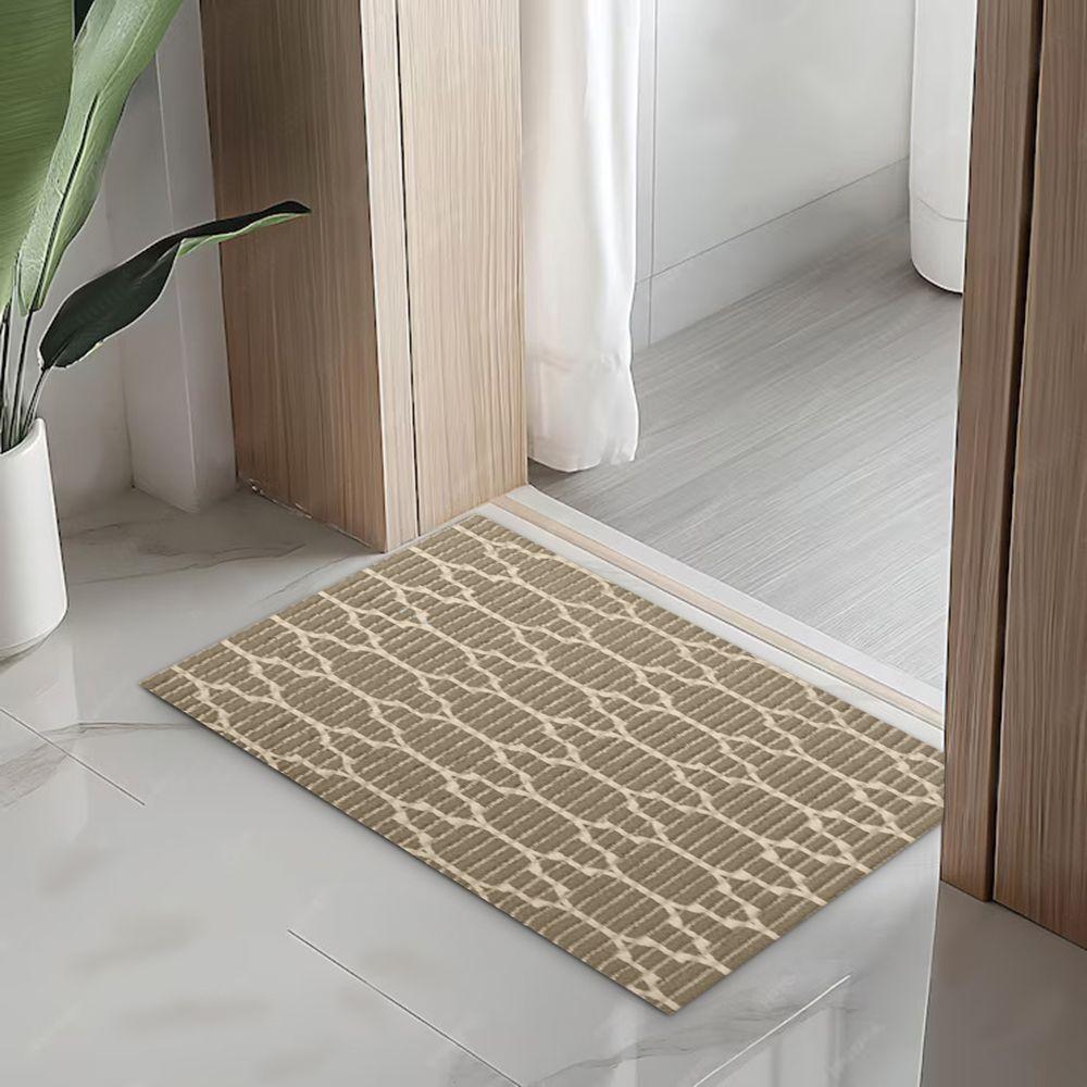 Tapete Passadeira Capacho Emborrachada Antiderrapante 0,65x1,00 Moderna Clear - 2