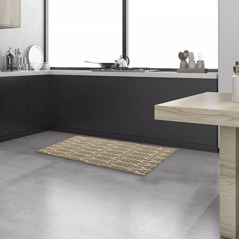 Tapete Passadeira Capacho Emborrachada Antiderrapante 0,65x1,00 Moderna Clear - 4