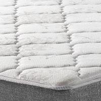 Cama Box Com Baú King Preto + Colchão Molas Ensacadas Miami Cinza Com Preto - 2