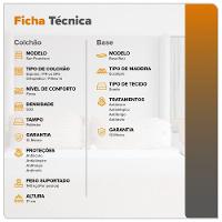 Cama Box Baú King + Colchão San Francisco Ortopédico 193 - 3