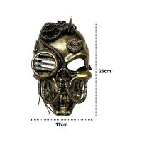 Máscara Caveira Esqueleto Steampunk - 1 Unidade - 2
