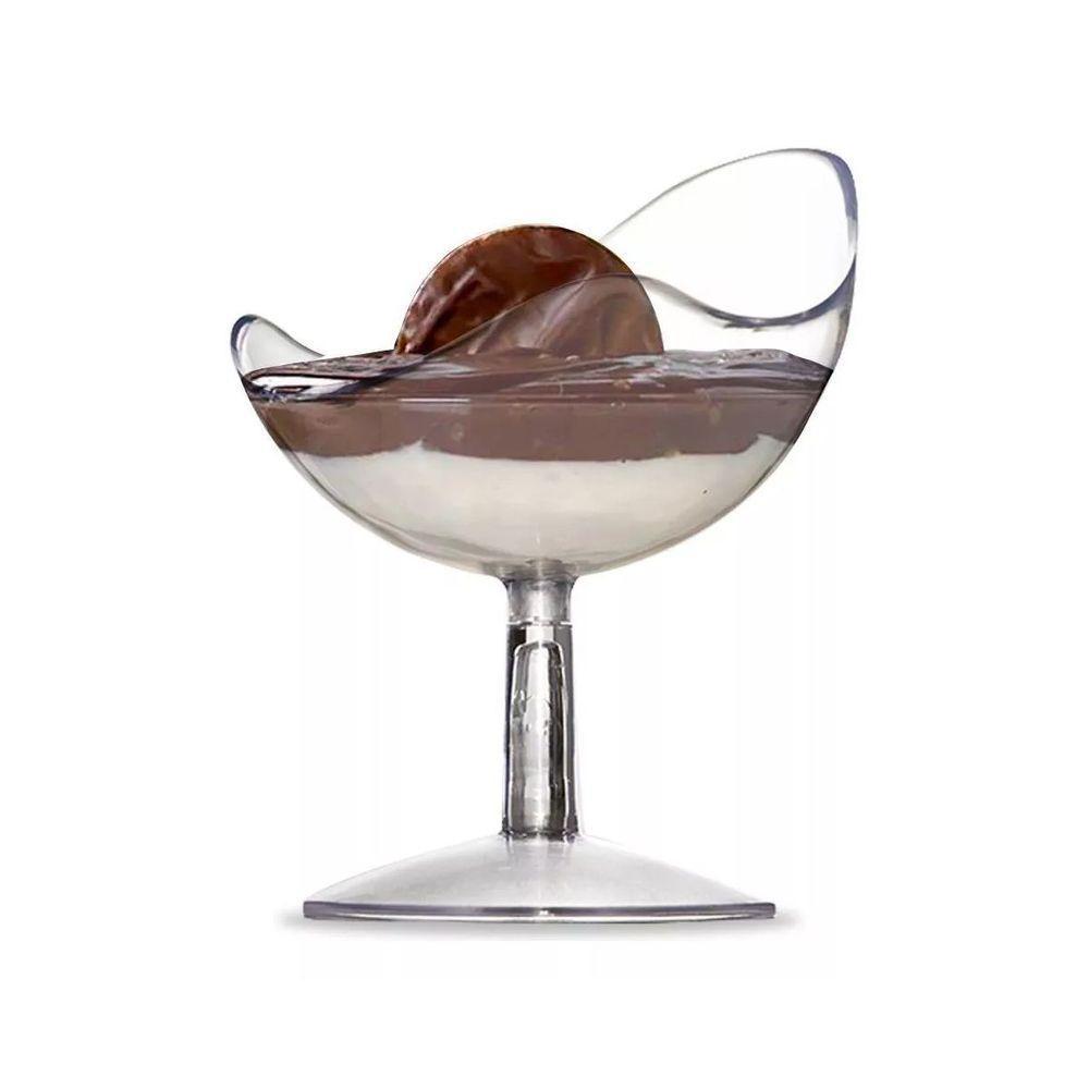 Mini Taça Spotty Acrílico Transparente 30ml - 10 Unidades - 4