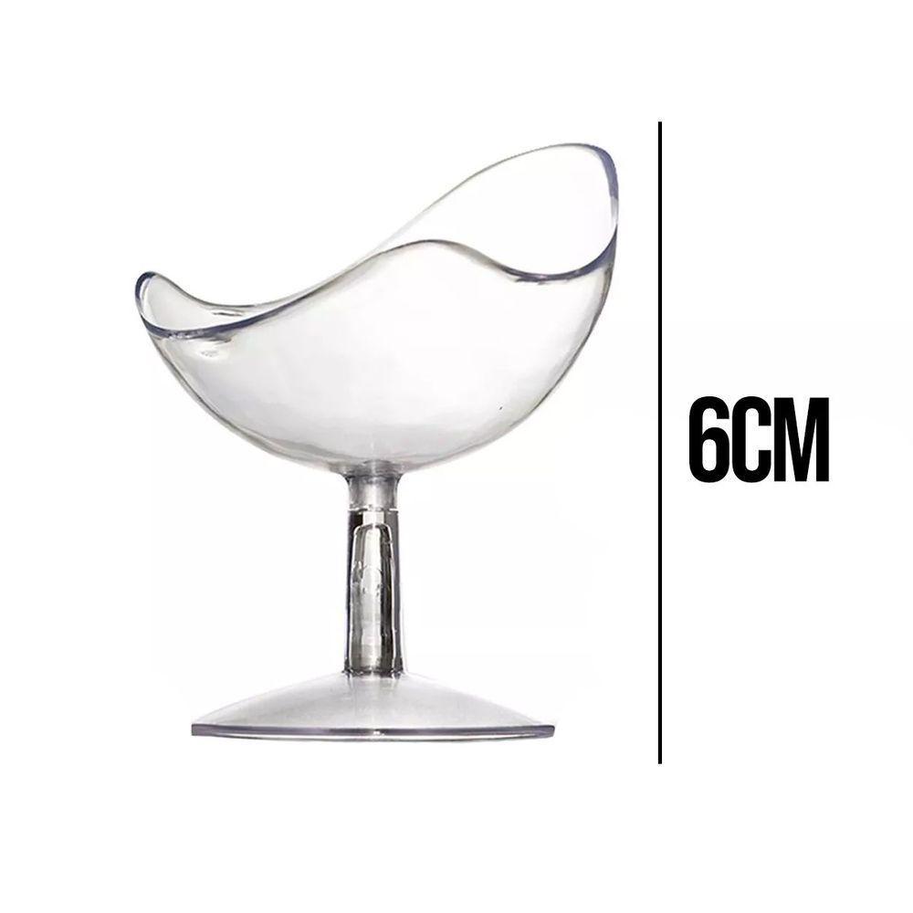 Mini Taça Spotty Acrílico Transparente 30ml - 10 Unidades - 5