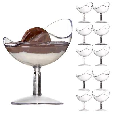 Mini Taça Spotty Acrílico Transparente 30ml - 10 Unidades