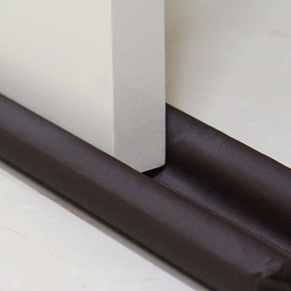 Protetor De Porta Duplo 100cm 1 Peça De Vinila Bagun Impermeável 100% Policloreto - Marrom - 3