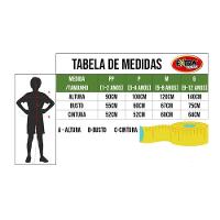 Fantasia Bruxa Aranha Vermelha Pop Infantil Tamanho M - 5