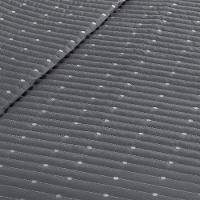 Kit Cobre Leito Solteiro 4 Peças Bordado Urbany Hipercal 400 Fios 100% Poliéster - Cinza - 2