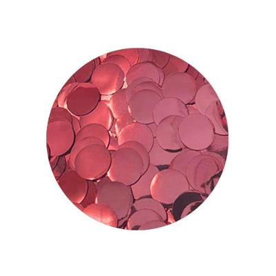 Confete Metalizado Para Balão Redondo Vermelho - 100g