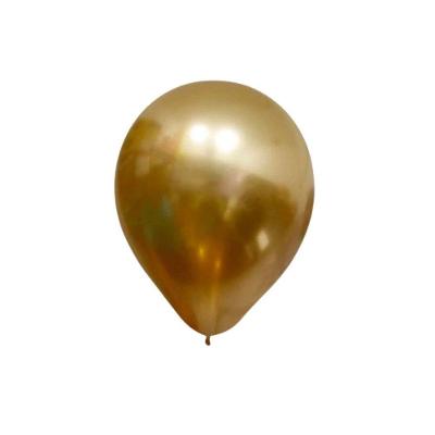 Balão Metalizado Dourado - 9 Polegadas - 25 Unidades