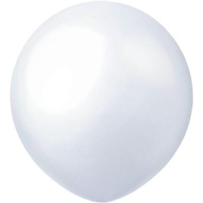 Balão Látex Branco - 16 Polegadas - 10 Unidades