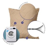 Capa De Almofada Mr 45cm X 45cm 1 Peça Matelada 100% Poliéster - Cáqui - 2