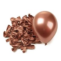 Balão Cromado Alumínio Bronze - 9 Polegadas - 25 Unidades - 2
