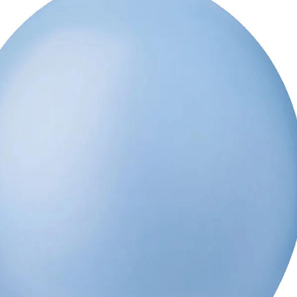 Balão Látex Candy Azul Claro - 8 Polegadas - 50 Unidades - 2