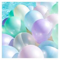 Balão Látex Candy Azul Claro - 8 Polegadas - 50 Unidades