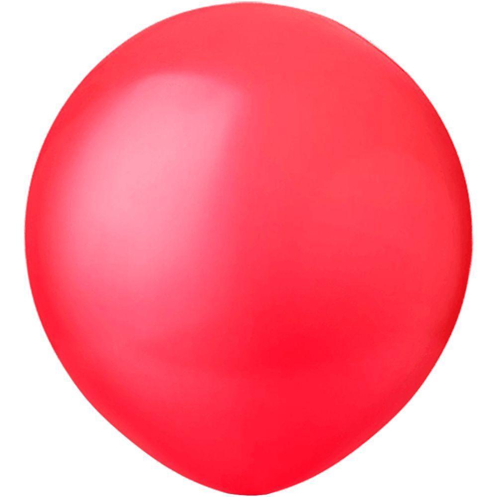 Balão Látex Vermelho - 16 Polegadas - 10 Unidades - 1