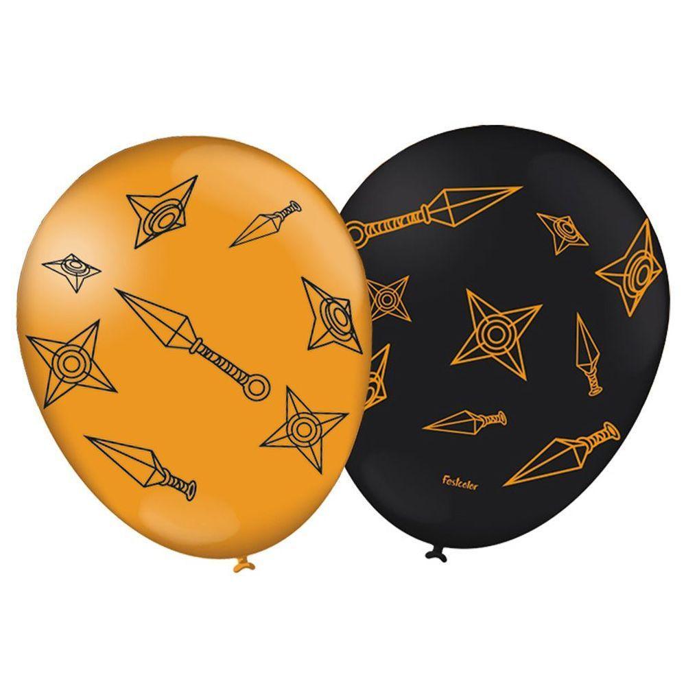 Balão Naruto Shippuden - 9 Polegadas - 25 Unidades - 3