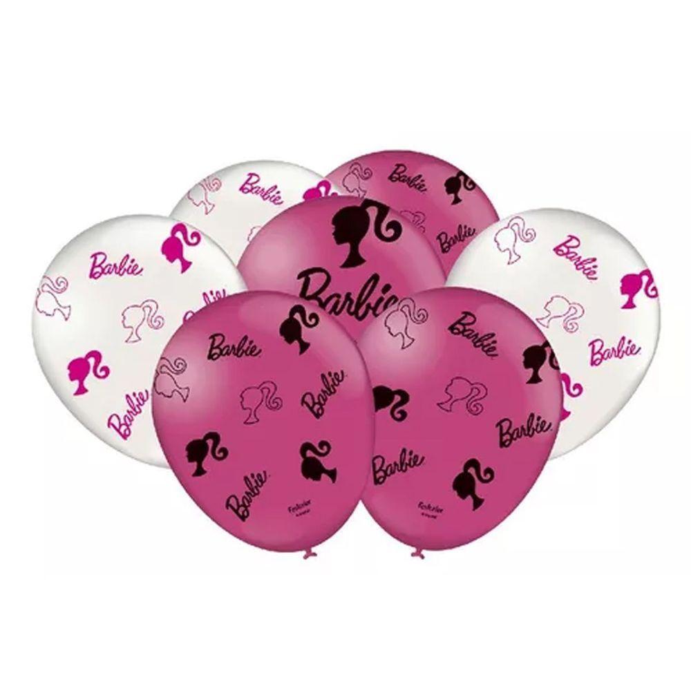 Balão Barbie Especial De Látex - 9 Polegadas - 25 Unidades - 3