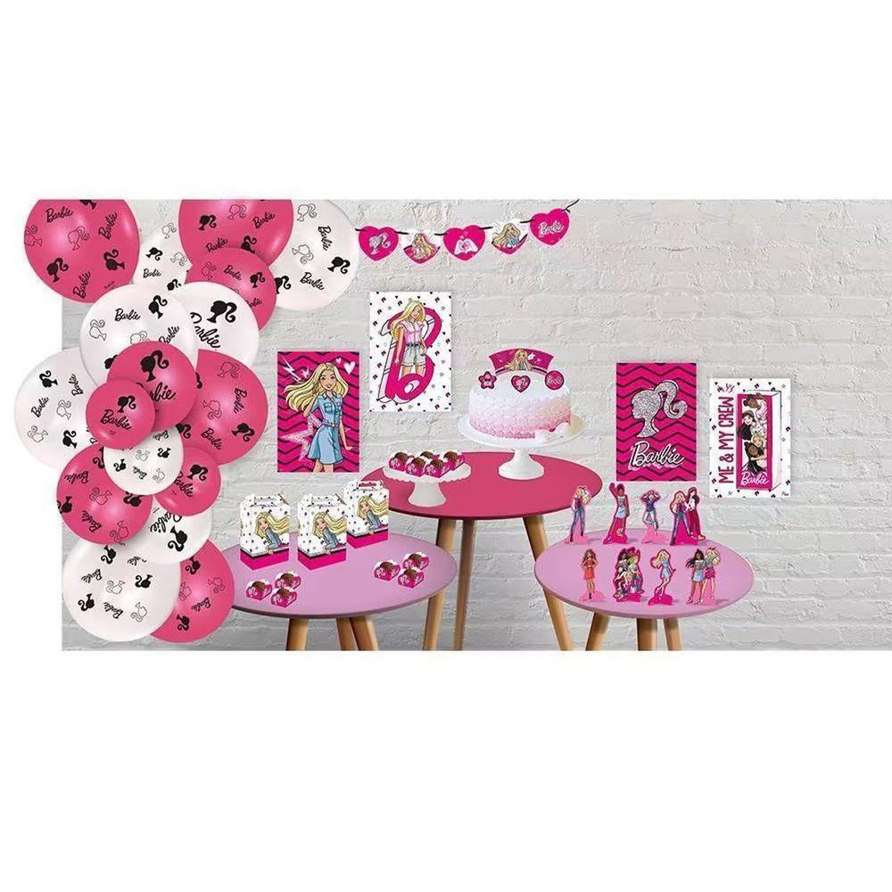 Balão Barbie Especial De Látex - 9 Polegadas - 25 Unidades - 4