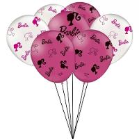 Balão Barbie Especial De Látex - 9 Polegadas - 25 Unidades - 1