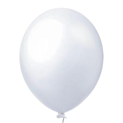 Balão Látex Branco - 9 Polegadas - 50 Unidades