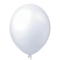 Balão Látex Branco - 9 Polegadas - 50 Unidades - 1