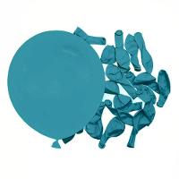 Balão Látex Azul ártico - 9 Polegadas - 50 Unidades - 2