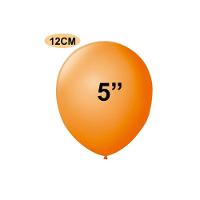 Balão De Látex Laranja - 5 Polegadas - 50 Unidades - 4