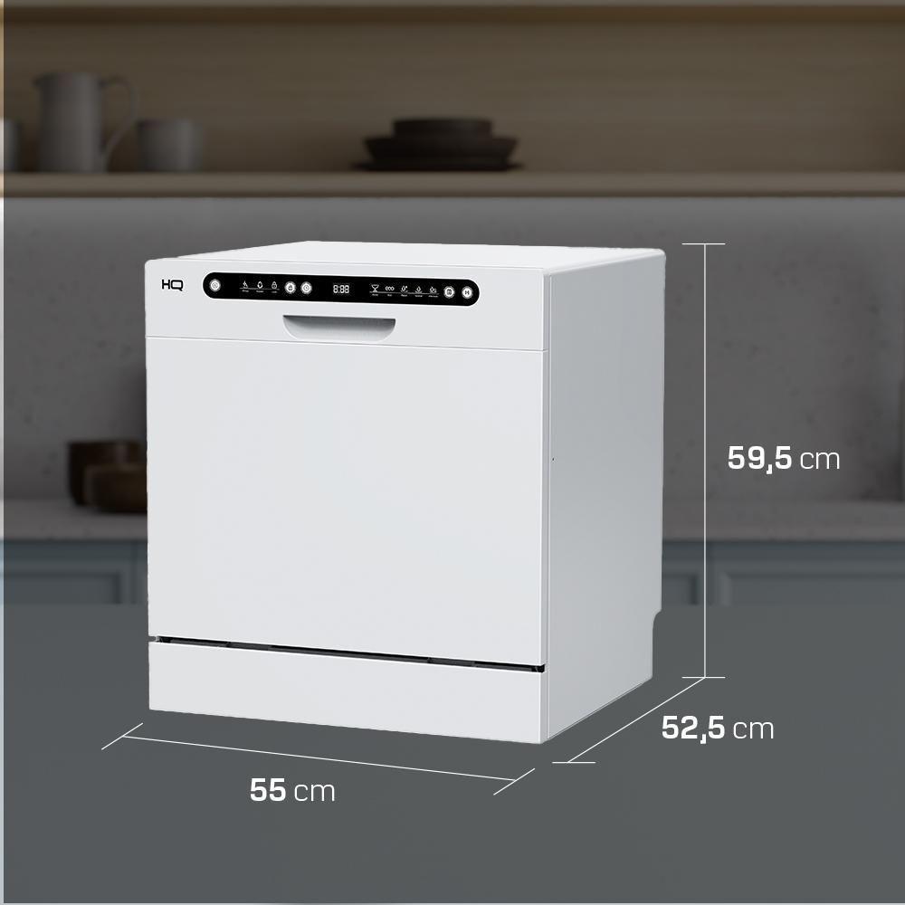 Lava Louças HQ Digital 8 Serviços Branca HQ-LL8DB2 220V - 2