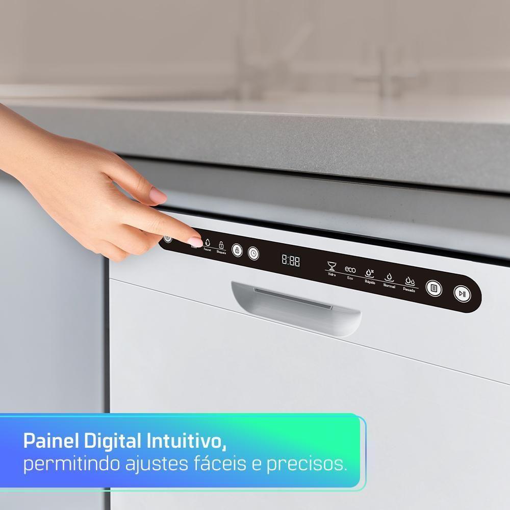 Lava Louças HQ Digital 8 Serviços Branca HQ-LL8DB2 220V - 5
