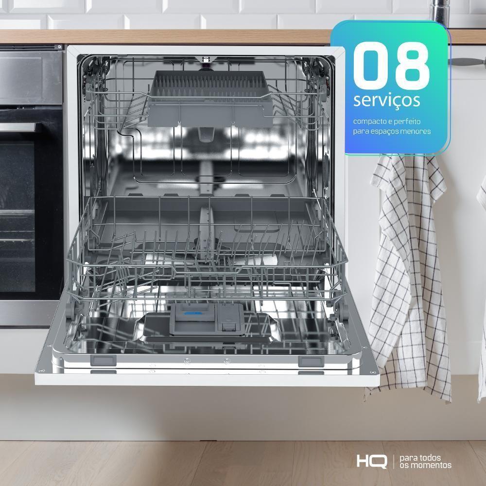 Lava Louças HQ Digital 8 Serviços Branca HQ-LL8DB2 220V - 7