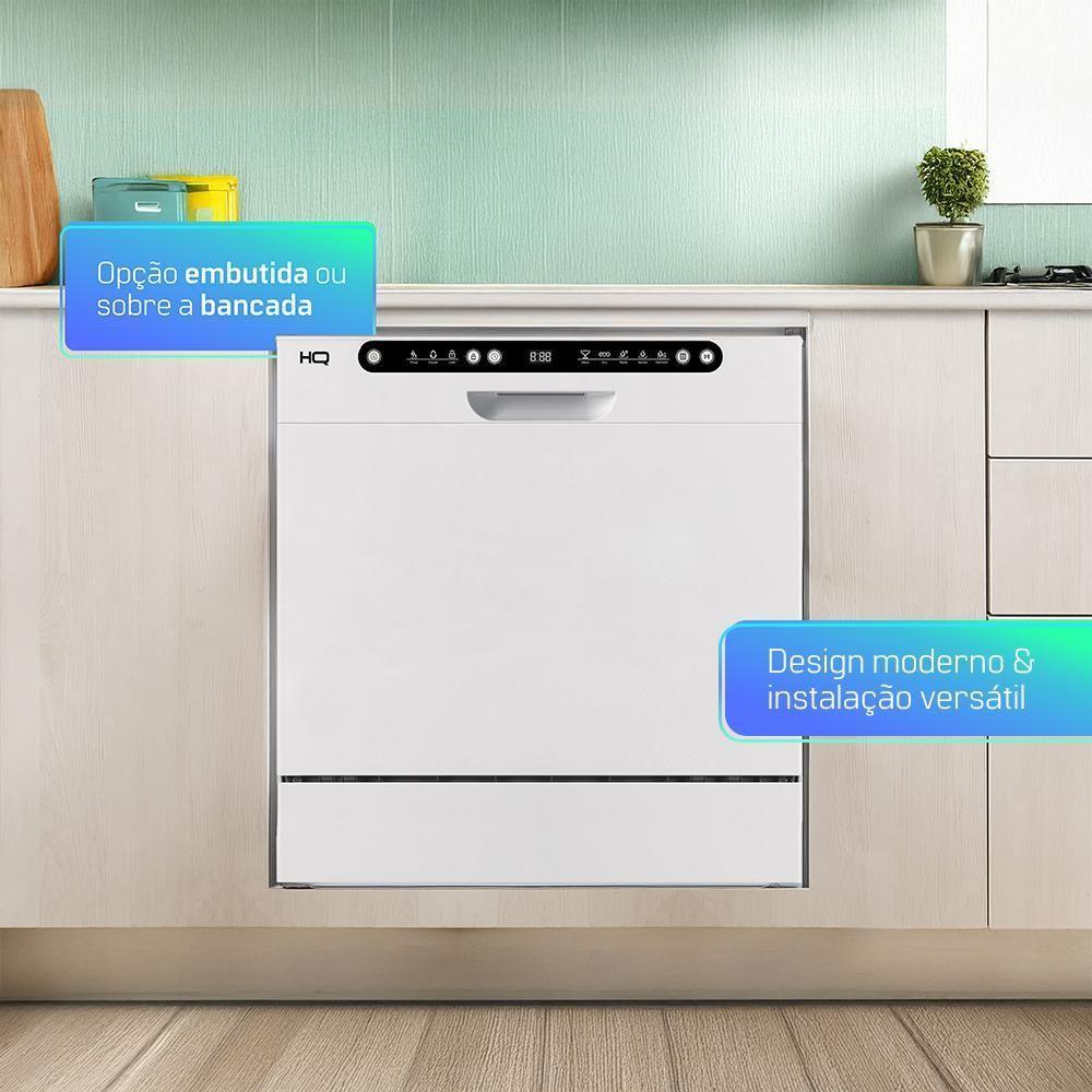 Lava Louças HQ Digital 8 Serviços Branca HQ-LL8DB2 220V - 10