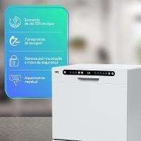 Lava Louças HQ Digital 8 Serviços Branca HQ-LL8DB2 220V - 3