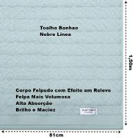 Toalha Banhao Buettner Nobre 100% Algodão Fio Penteado Línea 81cm X 1,50m Mineral - 3