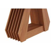 Mesa De Sala Jantar ágata Com Tampo Madeirado Vidro 180x90cm Cinamomo/off White - Cimol - 5