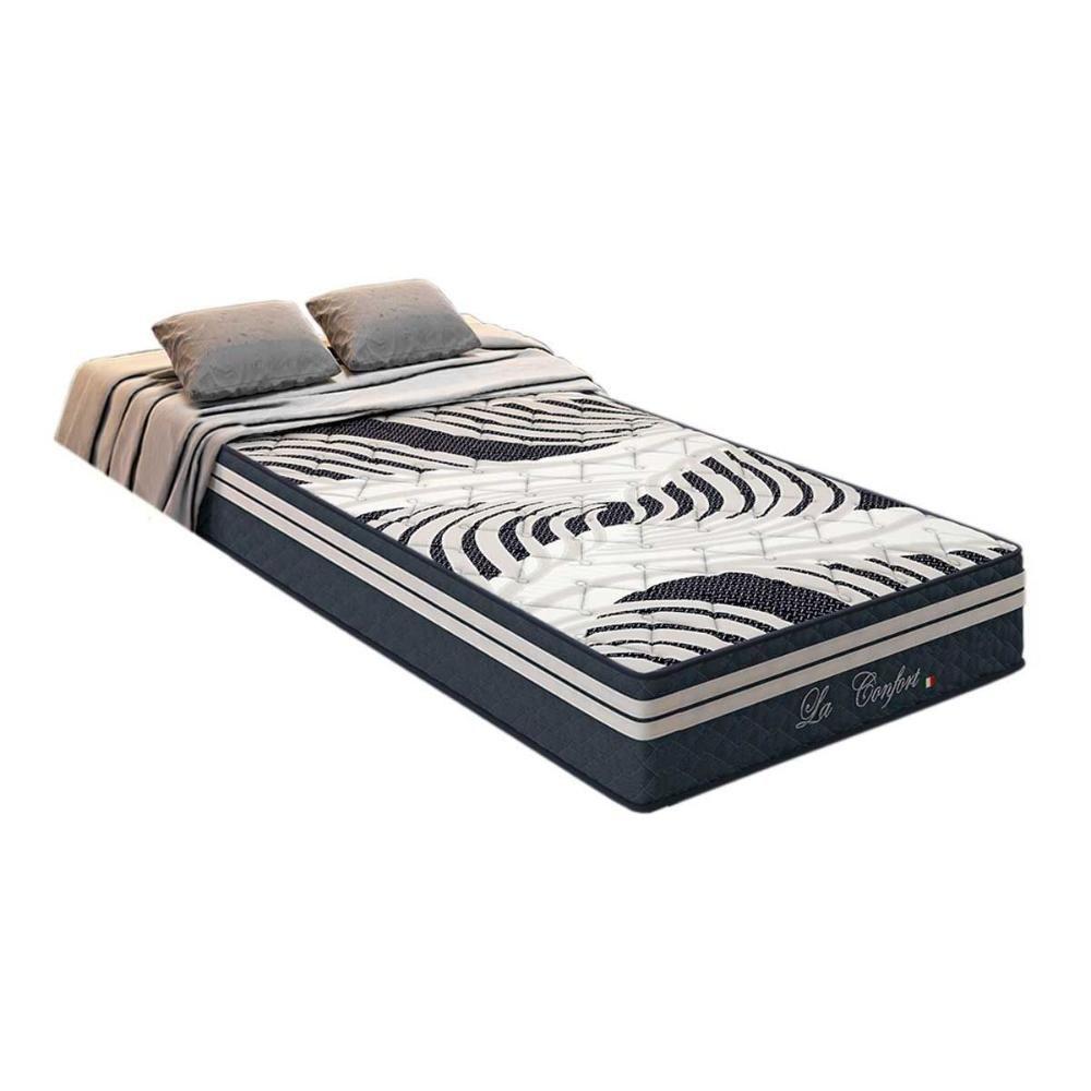 Colchão Solteiro Molas Ensacadas Masterpocket La Confort Azul Jeans 88x188x32 - Paropas - 1