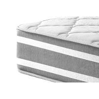 Colchão Solteiro Molas Masterpocket Duo Sono Double Face Euro Pillow Gray 78x188x25 - D Angelis Anjos